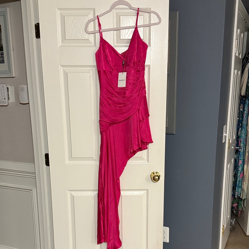Revolve Bardot Idres High Low dress- size S